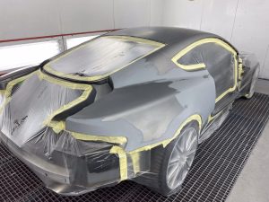 car ready for painting