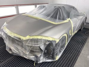 car ready for painting
